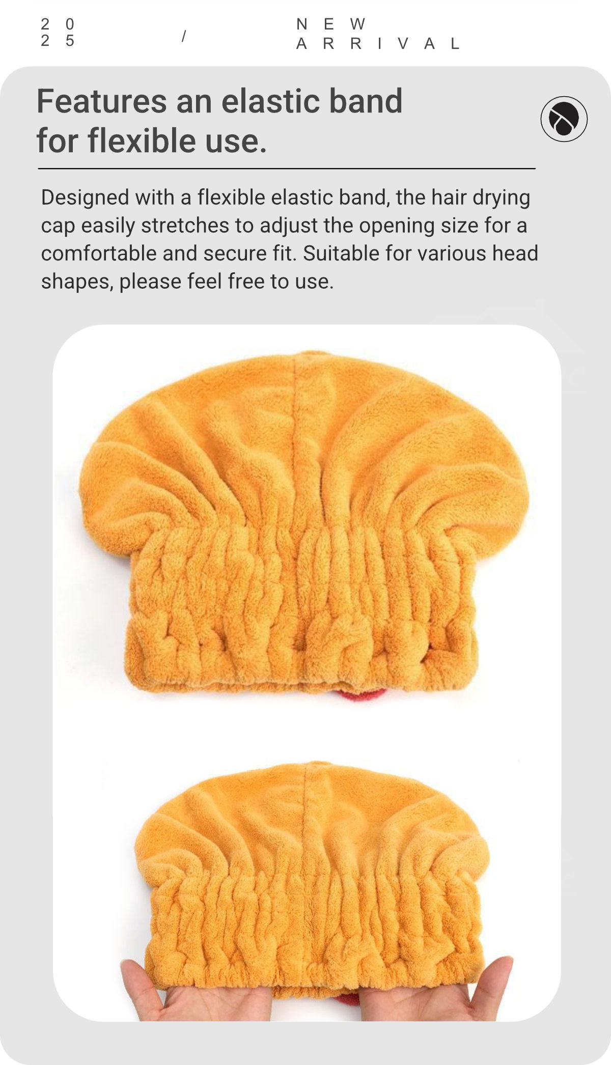 Coral Fleece Soft Hair Drying Cap-5